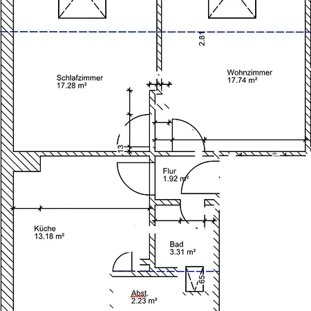 50Qm Dachgeschoss Wohnung - Waschmaschine - Zentral In Bochum Ehrenfeld - Glasfaser - Netflix - Self Check-In Apartamento *